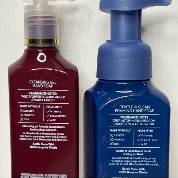 Bath & Body Works Fall Hand Soap Autumn Drive & Flannel NWT - Picture 4 of 4